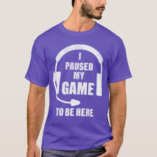 ゲーム中のForeen Boys一時停止中ゲーム中の友達 ゲームTシャツ Tシャツ