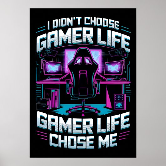 ゲーム人生を選んだ ポスター (正面)