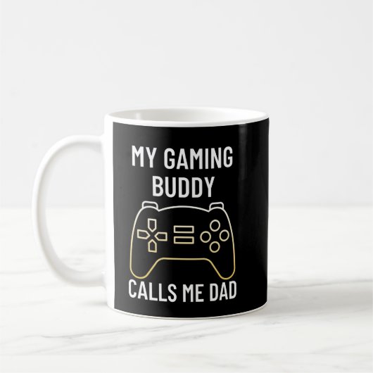 ゲーム仲間からパパ コーヒーマグカップ (左)
