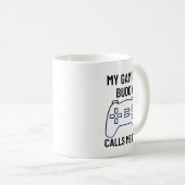 ゲーム仲間からパパ コーヒーマグカップ (正面右)