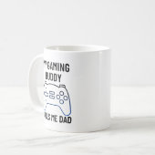 ゲーム仲間からパパ コーヒーマグカップ (正面左)