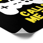 ゲーム仲間からパパ ポスター (角)