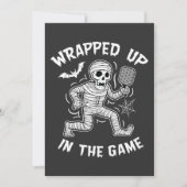 ゲーム包まれたのピックボールのハロウィンで上がる 招待状 (正面)