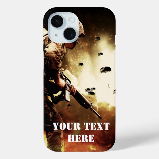 ゲーム地上戦闘兵士 Case-Mate iPhoneケース (裏面)