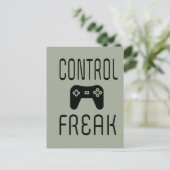 ゲーム好きの徹底管理主義者 ポストカード (スタンド正面)