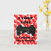 ゲーム好き カード (黄色い花)