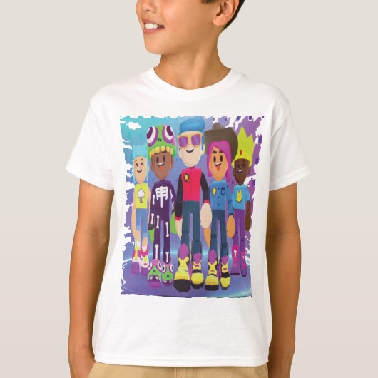 ゲーム子供へ Tシャツ (正面)