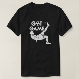 ゲーム得サッカーTシャツ Tシャツ