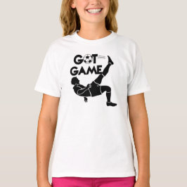 ゲーム得サッカーTシャツ Tシャツ