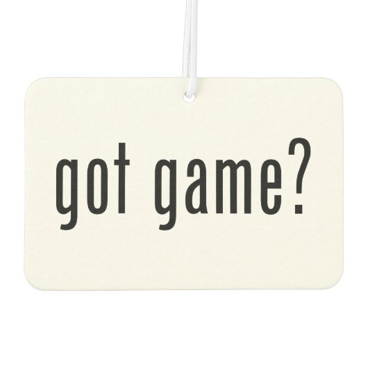 ゲーム得? カーエアーフレッシュナー (裏面)