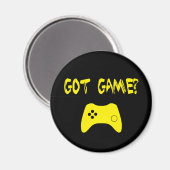 ゲーム得?ゲーマーおもしろいマグネット マグネット (正面/裏面)