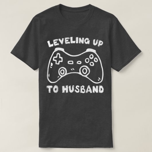 ゲーム愛好家のためのMens婚約 おもしろい Tシャツ (デザイン正面)