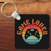 ゲーム愛好家ゲーム制御装置 キーホルダー (正面)