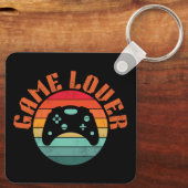 ゲーム愛好家ゲーム制御装置 キーホルダー (裏面)