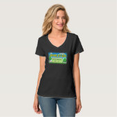 ゲーム戻ってライフ実在ビデオゲームゲーマー Tシャツ (正面フル)