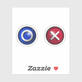 ゲーム投票ボタン付きシール シール