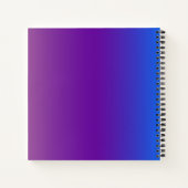 ゲーム投票ボタン付きスパイラルノートブック ノートブック (裏面)