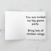 ゲーム招待リモートおもしろい猫 招待状 (内部)