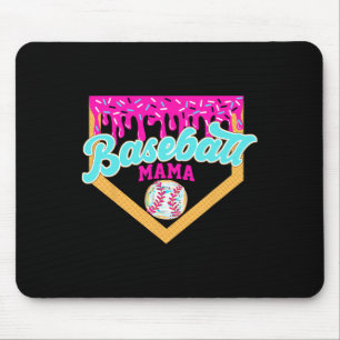 ゲーム日販売ママのアイスクリームドリップママのドリピンを販売 マウスパッド