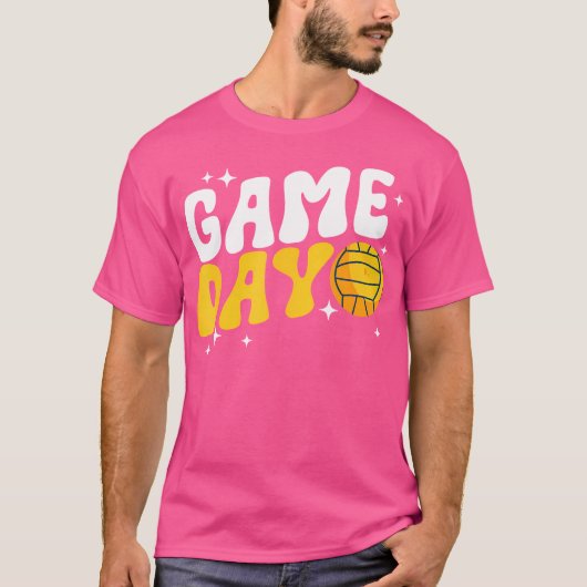 ゲーム日Groovy水ポロゲーム日水ポロ Tシャツ (正面)