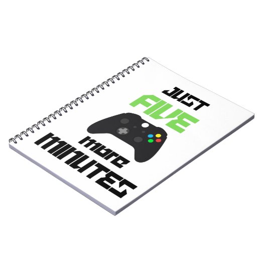 ゲーム時間はわずか5分でスパイラルフォトノートブック ノートブック (左側)