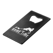 ゲーム時間 – タックル クレジットカード栓抜き (正面アングル)