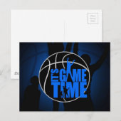 ゲーム時間 – 青 ポストカード (正面/裏面)
