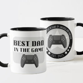 ゲーム最高ののパパパーソナライズされたマグカップ マグカップ