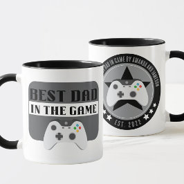 ゲーム最高ののパパパーソナライズされたマグカップ マグカップ