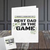 ゲーム最高の折り畳みにおけるゲームパーソナライズされたパパ カード