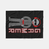 ゲーム最高の選手の男の子のプレゼント。 フリースブランケット (正面(横))