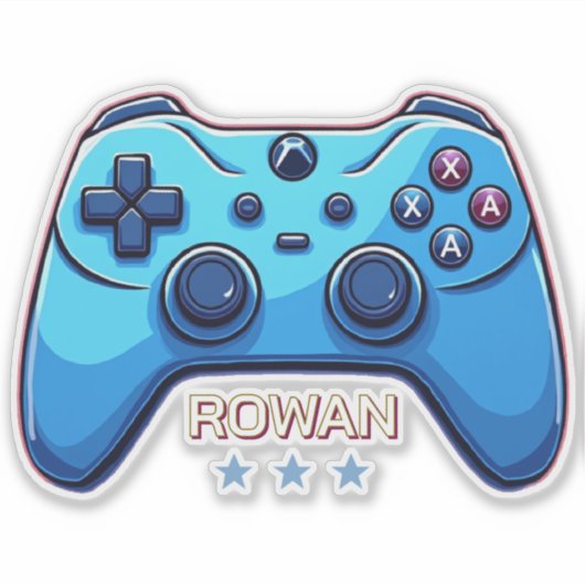 ゲーム棒 シール (正面)