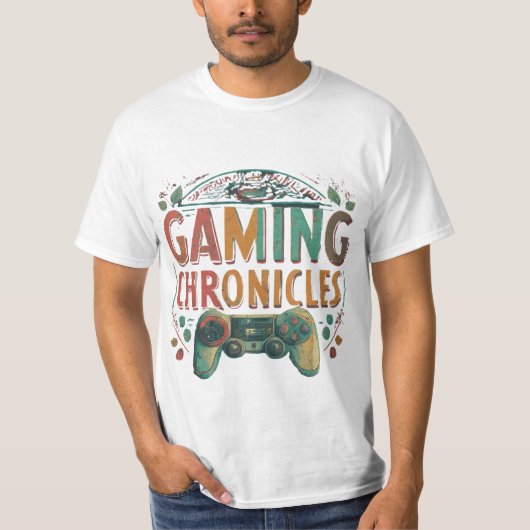 ゲーム歴代 Tシャツ (正面)