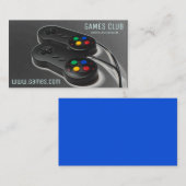 ゲーム用オンラインゲームコンピュータビジネス 名刺 (正面/裏面)