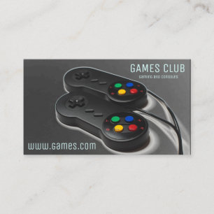 ゲーム用オンラインゲームコンピュータビジネス 名刺
