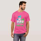 ゲーム用キーボードWasdデスクトップPcゲームの動き Tシャツ (正面フル)
