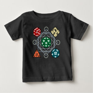 ゲーム用サイコロ ベビーTシャツ