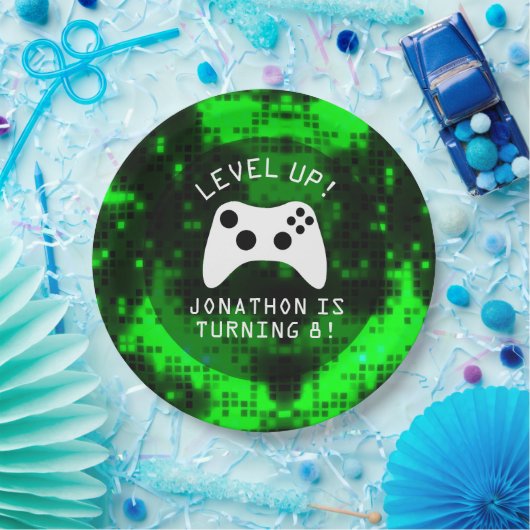 ゲーム用トラックの誕生日パーティーを開く ペーパープレート (パーティー)