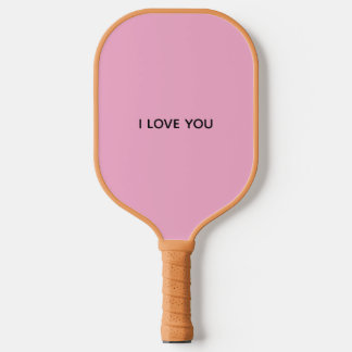 ゲーム用PICKLE PADDLE BOARD I LOVE YOU ピックルボールラケット
