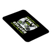 ゲーム男おもしろい子女の子男性ゲーマービデオゲーム マグネット (右側)