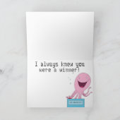 ゲーム番組のお祝い カード (内部)