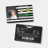 ゲーム監督保存担当者写真ロゴID バッジ (正面＆裏面)