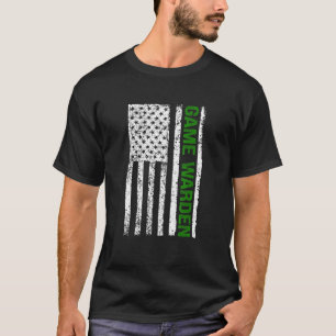 ゲーム監督野生動物担当者管理担当者マネージャー Tシャツ