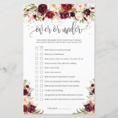 ゲーム素朴中またはゲーム中のマルサラのブルゴーニュフローラ (正面)