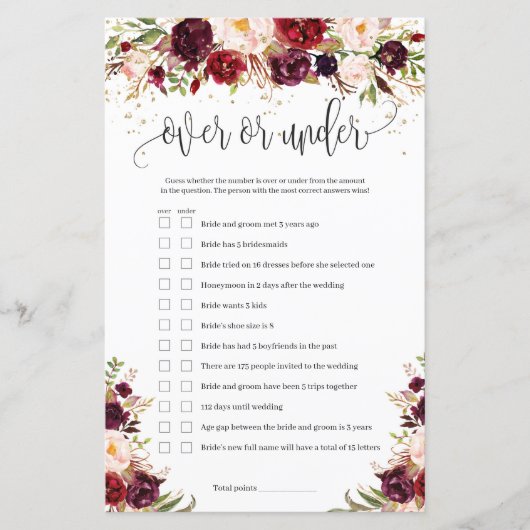 ゲーム素朴中またはゲーム中のマルサラのブルゴーニュフローラ (正面)