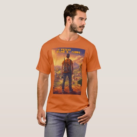 ゲーム自警団 Tシャツ (正面フル)