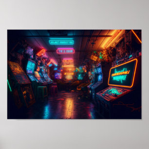 ゲーム芸術的ルームのポスター ポスター