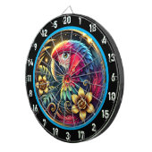 ゲーム芸術的愛好家のためのオウムのダーツボード ダーツボード (正面右)