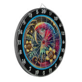 ゲーム芸術的愛好家のためのオウムのダーツボード ダーツボード (正面左)