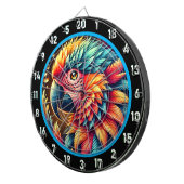 ゲーム芸術的愛好家のためのオウムのダーツボード ダーツボード (正面右)